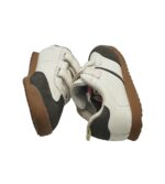 Adidasi copii Primark, 33, imitatie de piele, alb gri - imagine 4