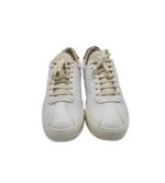 Adidasi dama Adidas, 36, imitatie de piele alb - imagine 3
