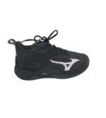 Adidasi barbati Mizuno, 43, imitatie de piele, material textil, negru