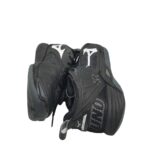 Adidasi barbati Mizuno, 43, imitatie de piele, material textil, negru - imagine 4