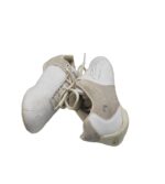 Adidasi dama Graceland, 38, imitatie de piele, piele intoarsa, alb gri - imagine 4