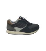 Adidasi barbati Air&Fresh, 44, imitatie de piele, piele intoarsa, material textil, negru