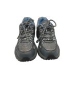 Adidasi dama Crane, 38, imitatie de piele, material textil, gri - imagine 3