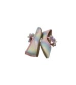 Balerini copii Primark, 24, imitatie de piele, multicolor - imagine 4