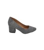 Pantofi dama La Bottine, 39, material textil, gri