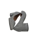 Pantofi dama La Bottine, 39, material textil, gri - imagine 4