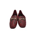 Mocasini dama Very, 39, piele, rosu negru - imagine 3