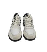 Adidasi barbati Adidas, 42, imitatie de piele, piele, alb negru - imagine 3