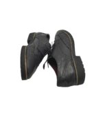 Pantofi dama 38, imitatie de piele, piele, negru - imagine 4