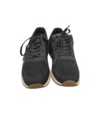Adidasi barbati Venice, 40, imitatie de piele, material textil, negru - imagine 3