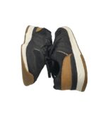 Adidasi barbati Venice, 40, imitatie de piele, material textil, negru - imagine 4