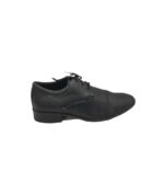 Pantofi copii Pantoji, 34, piele, negru