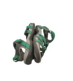Sandale dama Teva, 40, material textil, verde - imagine 4