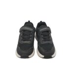 Adidasi copii Vty, 34, imitatie de piele, material textil, negru - imagine 3