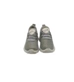 Adidasi copii 23, material textil, gri - imagine 3