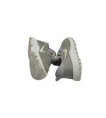 Adidasi copii 23, material textil, gri - imagine 4