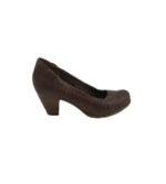Pantofi dama 40, imitatie de piele, maro