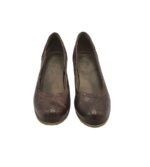 Pantofi dama 40, imitatie de piele, maro - imagine 4