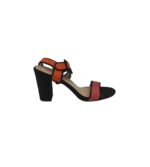 Sandale dama Small Swan, 40, material textil, roz negru