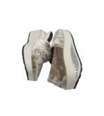 Espadrile dama 36, material textil, gri - imagine 4