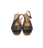 Sandale dama Vanilla Moon, 38, piele, negru - imagine 3