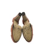 Sandale dama Topshop, 38, piele intoarsa, roz gri - imagine 5