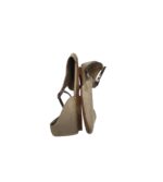Balerini dama Zara, 38, material textil, bej - imagine 4