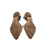 Balerini dama Zara, 38, material textil, bej - imagine 5