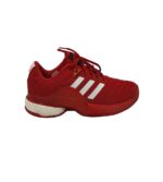 Adidasi barbati Adidas, 44, imitatie de piele, material textil, rosu (tenis)
