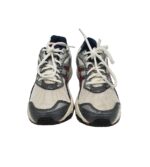 Adidasi barbati Asics Gel Galaxis, 44, imitatie de piele, material textil, alb gri - imagine 3