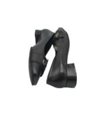 Pantofi dama K-Shoes, 38, piele, negru - imagine 4