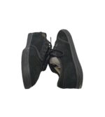Tenisi dama Vans, 38, piele intoarsa, negru - imagine 4