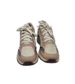 Adidasi dama Skechers, 39, imitatie de piele, material textil, alb bej - imagine 3