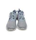 Adidasi dama Skechers, 40, material textil, albastru - imagine 3
