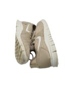 Adidasi dama 40, material textil, bej - imagine 4