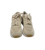 Adidasi dama Mexx, 39, material textil, crem - imagine 3
