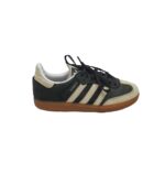 Adidasi barbati Adidas, 40, piele, alb negru