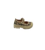 Balerini copii F&F, 26, material textil, maro negru