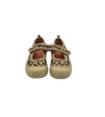 Balerini copii F&F, 26, material textil, maro negru - imagine 3