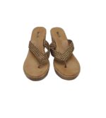 Saboti dama Inc.5, 39, imitatie de piele, maro - imagine 3