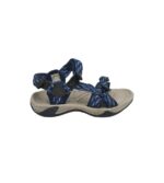 Sandale dama Cmp, 37, material textil, albastru