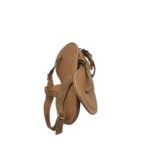 Sandale dama New Look, 36, piele intoarsa, maro - imagine 4