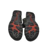 Sandale barbati Ecco, 42, material textil, piele, negru - imagine 5