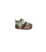 Sandale copii H&M, 20, material textil, roz verde