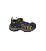 Sandale copii Timberland, 34, piele intoarsa, material textil, albastru