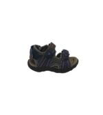 Sandale copii Geox, 28, imitatie de piele, material textil, negru
