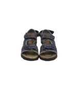 Sandale copii Geox, 28, imitatie de piele, material textil, negru - imagine 3