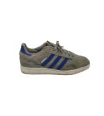 Adidasi barbati Adidas, 46, piele intoarsa, gri