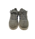 Adidasi barbati Adidas, 46, piele intoarsa, gri - imagine 3