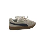 Adidasi dama Puma, 40, piele intoarsa, gri